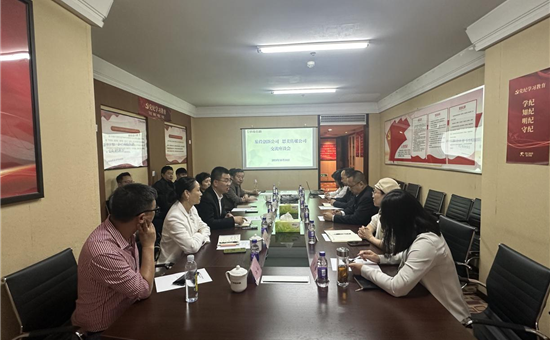 122大阳城集团网站创新公司与思美传媒公司举行交流座谈